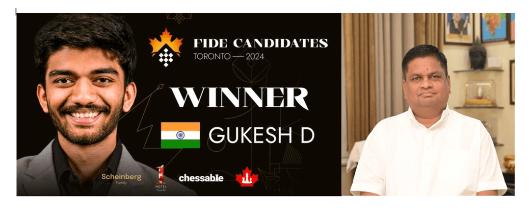 Congratulations to Gukesh D for becoming the Youngest Chess Champion at the age of 17 !!!